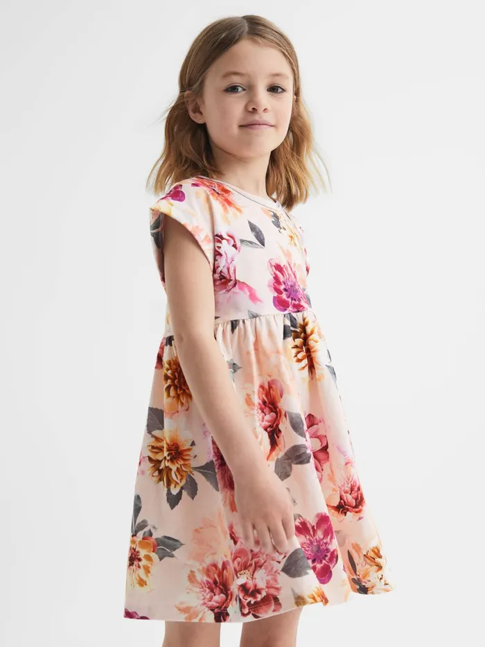 Reiss Dresses and Jumpsuits Dahlia Floral Print Jersey Dress Pink 8211 Children Reiss Dresses and Jumpsuits Dahlia Floral Print Jersey Dress Pink 8211 Children