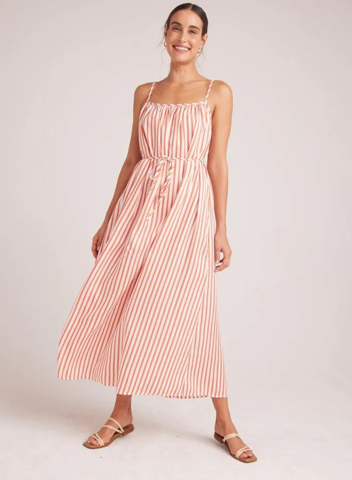 Shirred Cami Maxi Dress 8211 Sunset Blaze Stripe Women Bella Dahl Maxi Dresses Shirred Cami Maxi Dress 8211 Sunset Blaze Stripe Women Bella Dahl Maxi Dresses