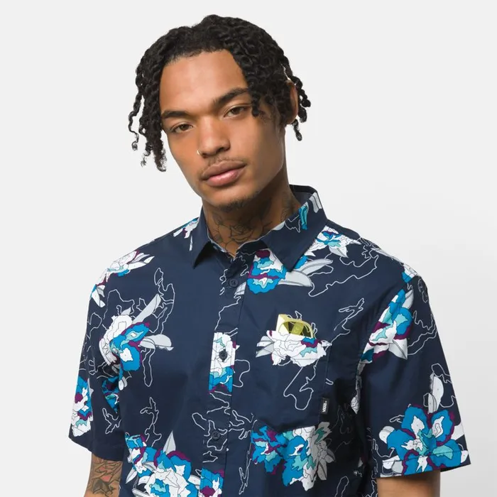 Shirts and Flannels Men Vans Deacon Buttondown Shirt Dress Blues Paint By Numbers Shirts and Flannels Men Vans Deacon Buttondown Shirt Dress Blues Paint By Numbers