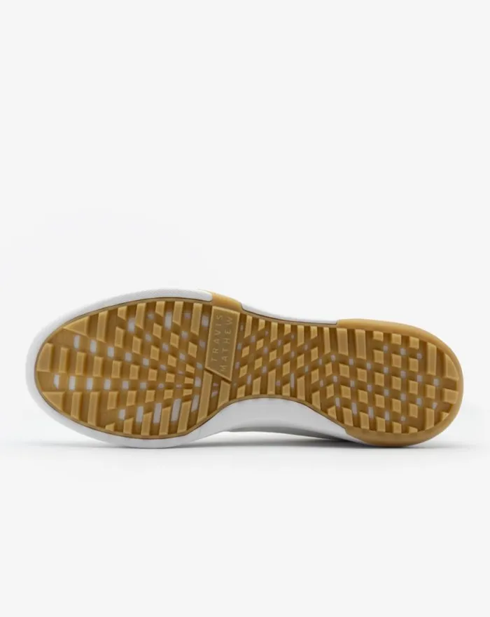 Shoes THE DAILY PRO HYBRID SHOE Whitegum TravisMathew Casual Shoes