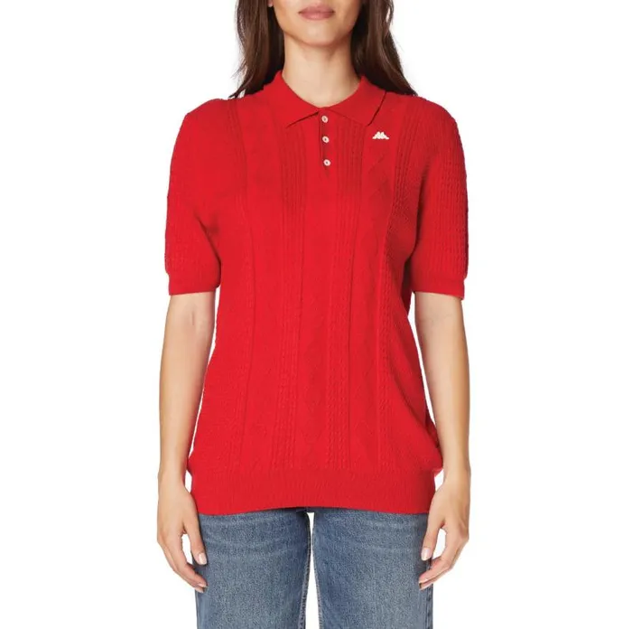 Shop Kappa Adult Clothing Robe Giovani Pollux Polo Red