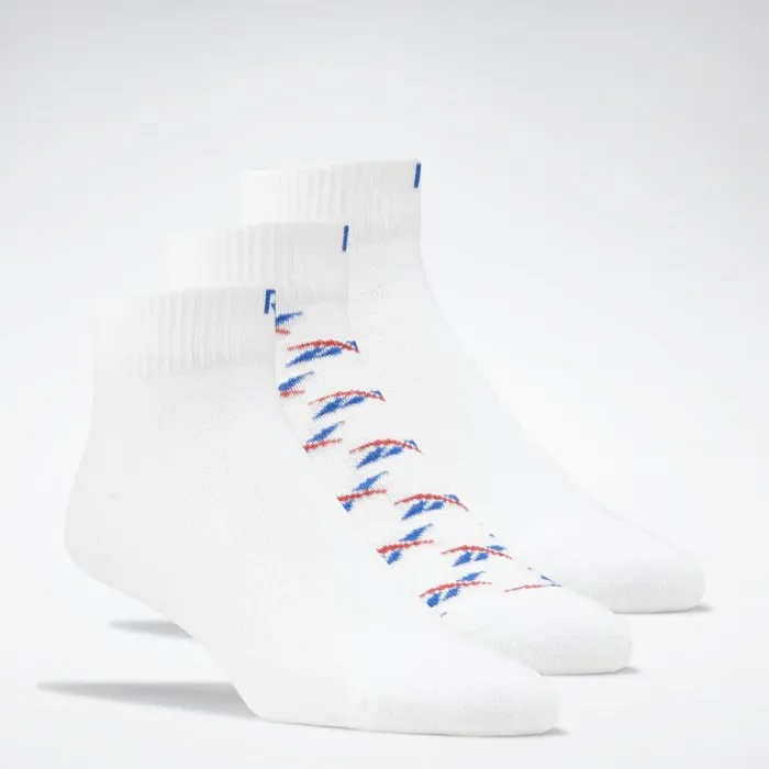 Socks MensWomens Reebok Classics Ankle Socks 3 Pairs White Vector Blue Vector Red Socks MensWomens Reebok Classics Ankle Socks 3 Pairs White Vector Blue Vector Red