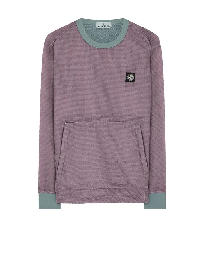 Stone Island Sweatshirts 62434 PolyColour FrameTc Crewneck Sweatshirt In Sage 8211 Mens