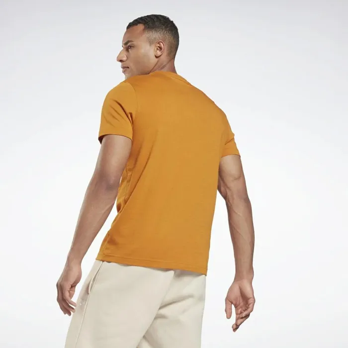 TShirts and Graphic Tees Mens Reebok Elevated Graphic TShirt Radiant Ochre