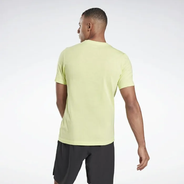TShirts and Graphic Tees Mens Reebok Gritty Kitty TShirt Semi Energy Glow
