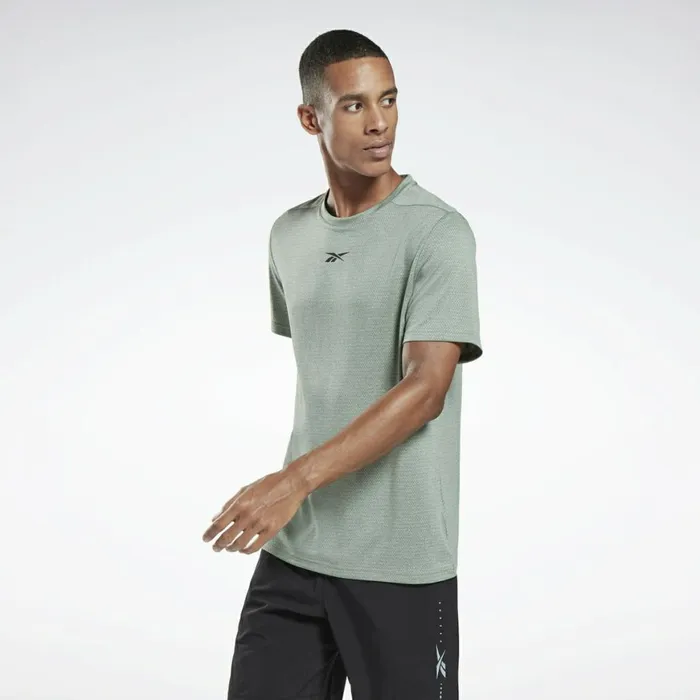 TShirts and Graphic Tees Mens Reebok Workout Ready Mlange TShirt Harmony Green TShirts and Graphic Tees Mens Reebok Workout Ready Mlange TShirt Harmony Green