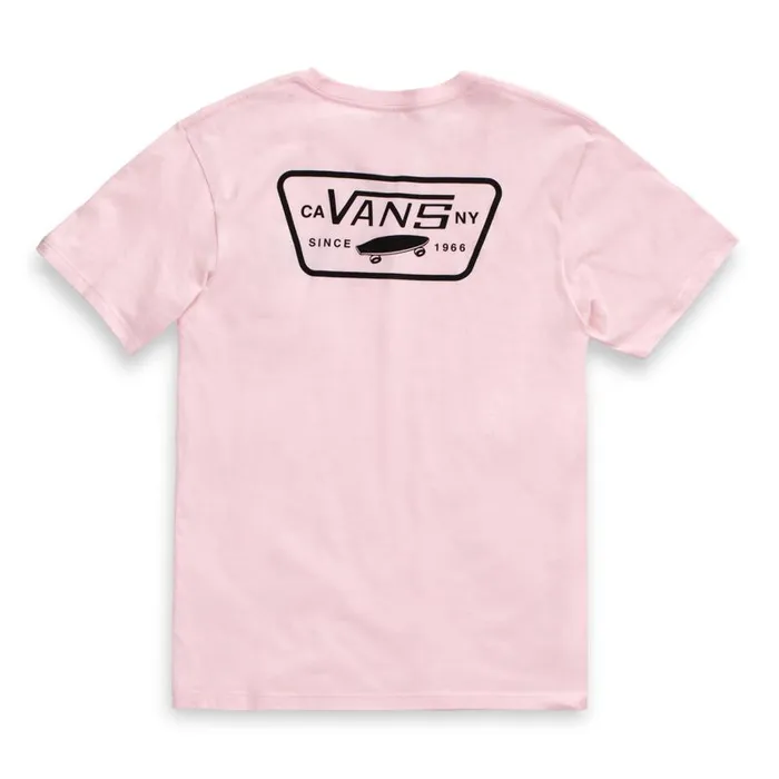 TShirts and Tanks Men Vans Full Patch Back TShirt Vans Cool Pinkblack