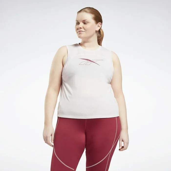 Tank Tops Womens Reebok Workout Ready Supremium Tank Top Plus Size Frost Berry Tank Tops Womens Reebok Workout Ready Supremium Tank Top Plus Size Frost Berry