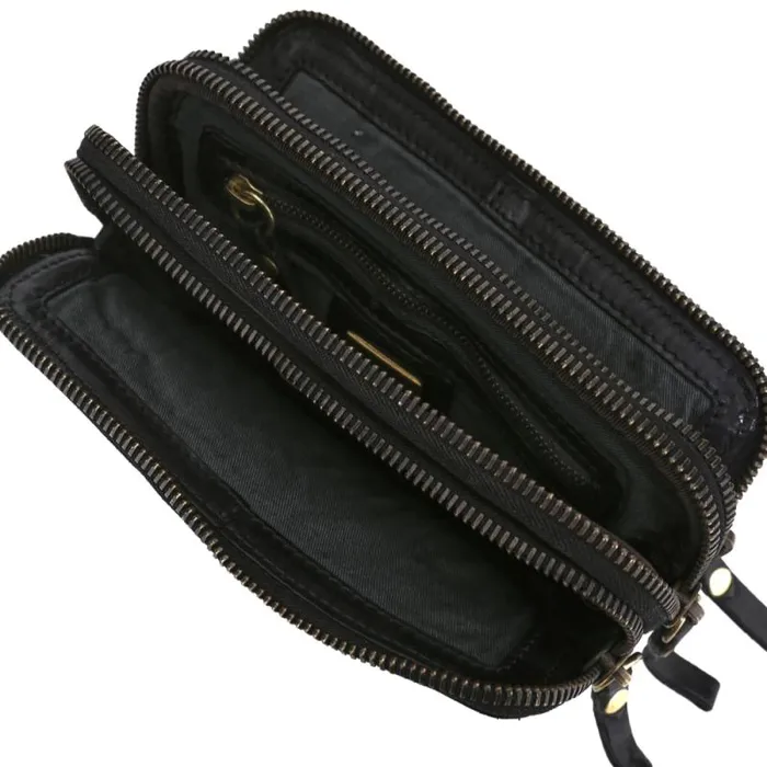 Wallets And Small Leather Accessories WomenMen Campomaggi Classic Black