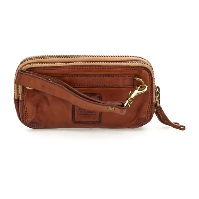 Wallets And Small Leather Accessories WomenMen Campomaggi Classic Cognac