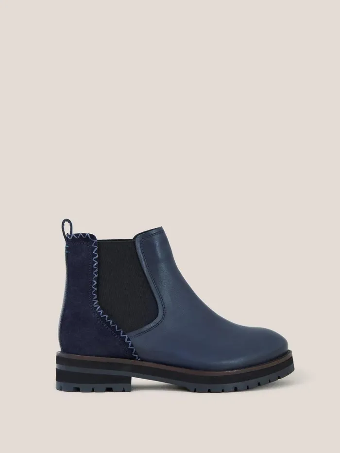 White Stuff BOOTS Esme Leather Chelsea Boot Dark Navy 8211 Women White Stuff BOOTS Esme Leather Chelsea Boot Dark Navy 8211 Women