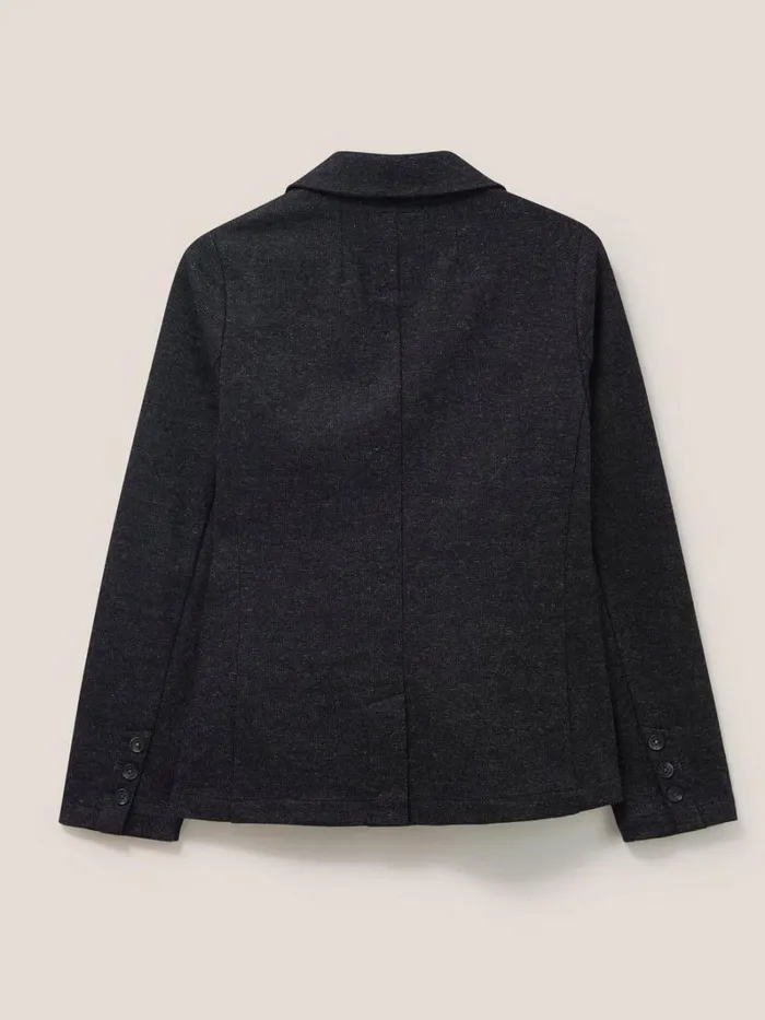 White Stuff COATS and JACKETS Olivia Wool Mix Blazer Grey Multi 8211 Women