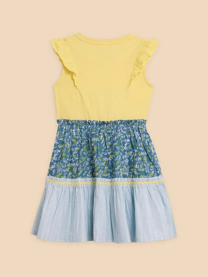 White Stuff DRESSES and SKIRTS Printed Tiered Frill Dress Yellow Multi 8211 Kids White Stuff DRESSES and SKIRTS Printed Tiered Frill Dress Yellow Multi 8211 Kids