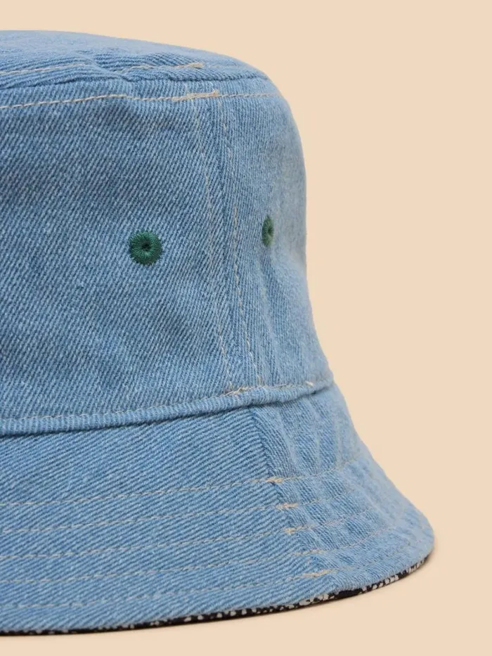 White Stuff HATS Reversible Bucket Hat Black Multi 8211 Women