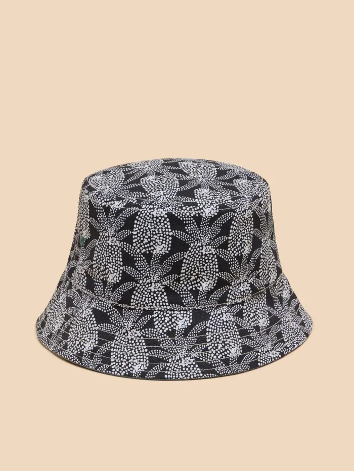 White Stuff HATS Reversible Bucket Hat Black Multi 8211 Women