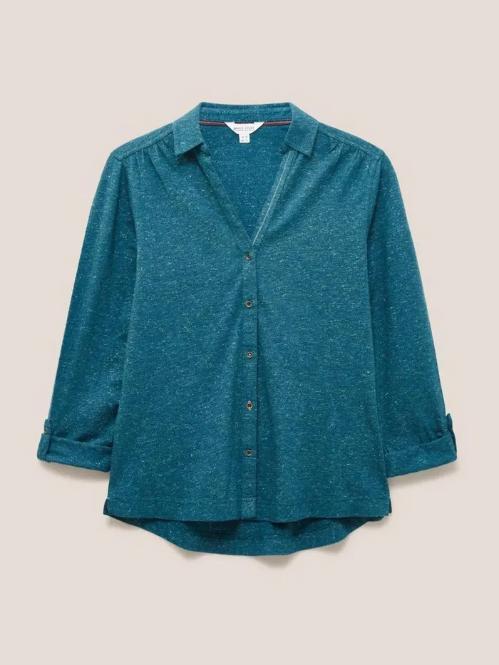 White Stuff SHIRTS and BLOUSES ANNIE SPARKLE SLIM FIT SHIRT Dk Teal 8211 Women White Stuff SHIRTS and BLOUSES ANNIE SPARKLE SLIM FIT SHIRT Dk Teal 8211 Women