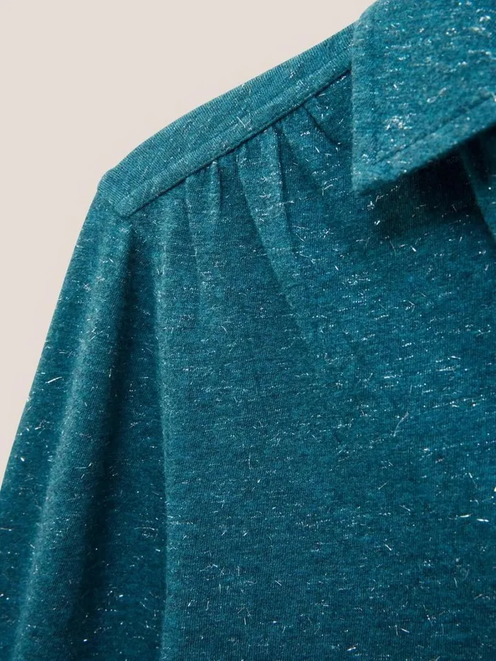 White Stuff SHIRTS and BLOUSES ANNIE SPARKLE SLIM FIT SHIRT Dk Teal 8211 Women White Stuff SHIRTS and BLOUSES ANNIE SPARKLE SLIM FIT SHIRT Dk Teal 8211 Women