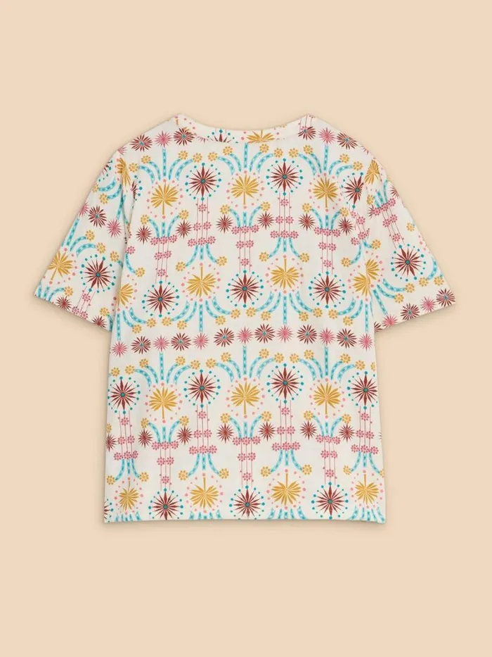White Stuff SHIRTS and BLOUSES Ferne Linen Blend Shirt Natural Print 8211 Women White Stuff SHIRTS and BLOUSES Ferne Linen Blend Shirt Natural Print 8211 Women