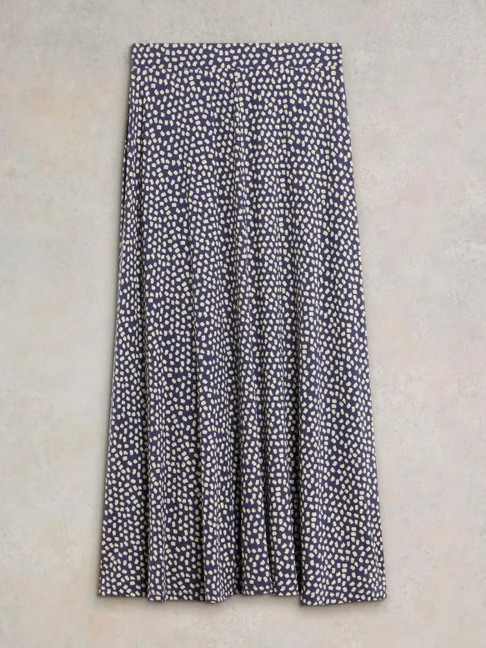 White Stuff SKIRTS Jada Eco Vero Skirt Blue Print 8211 Women White Stuff SKIRTS Jada Eco Vero Skirt Blue Print 8211 Women