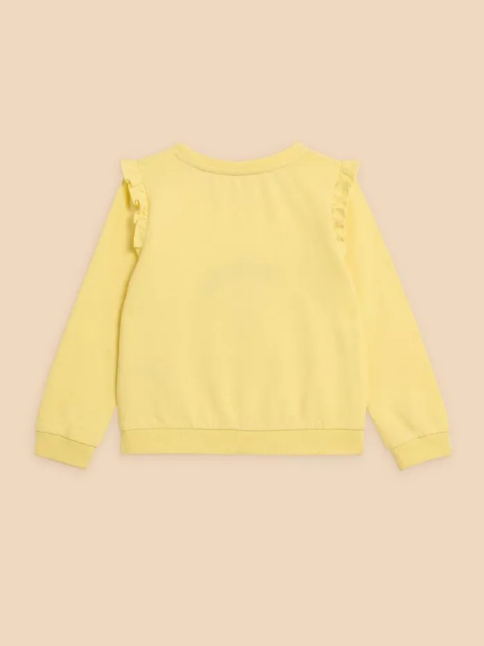 White Stuff SWEATS Lemon Sweat Bright Yellow 8211 Kids