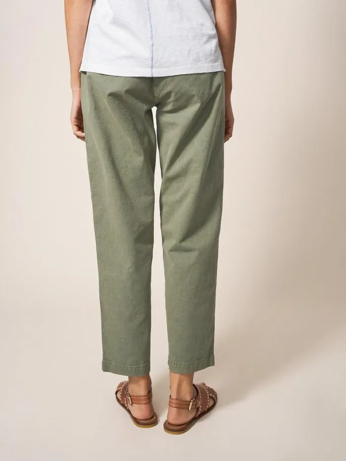 White Stuff TROUSERS Tessa Chino Mid Green 8211 Women White Stuff TROUSERS Tessa Chino Mid Green 8211 Women