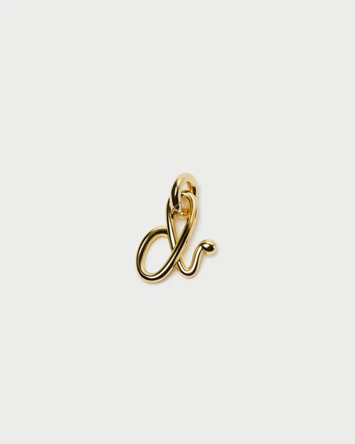 Women Accessories Loeffler Randall Small Gold Letter quotBquot Charm L Jewelry L Accessories