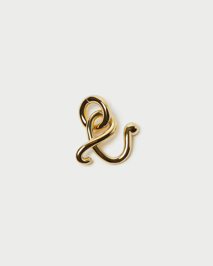 Women Accessories Loeffler Randall Small Gold Letter quotDquot Charm L Jewelry L Accessories