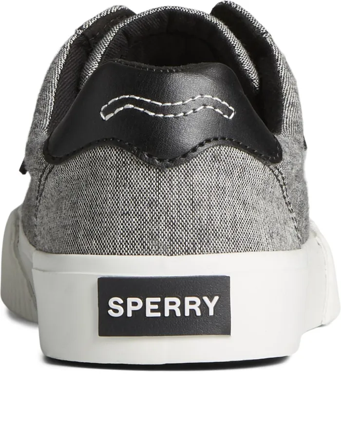 Women Bermuda SeaCycled Canvas Sneaker Black Sperry Sneakers Women Bermuda SeaCycled Canvas Sneaker Black Sperry Sneakers