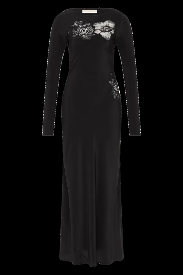 Women Biarritz Maxi Dress Black Faithfull The Brand Dresses Women Biarritz Maxi Dress Black Faithfull The Brand Dresses