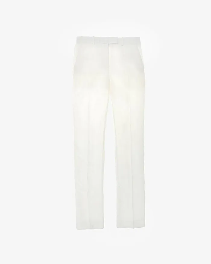 Women Cady Suit Pant Ivory Helmut Lang Pants