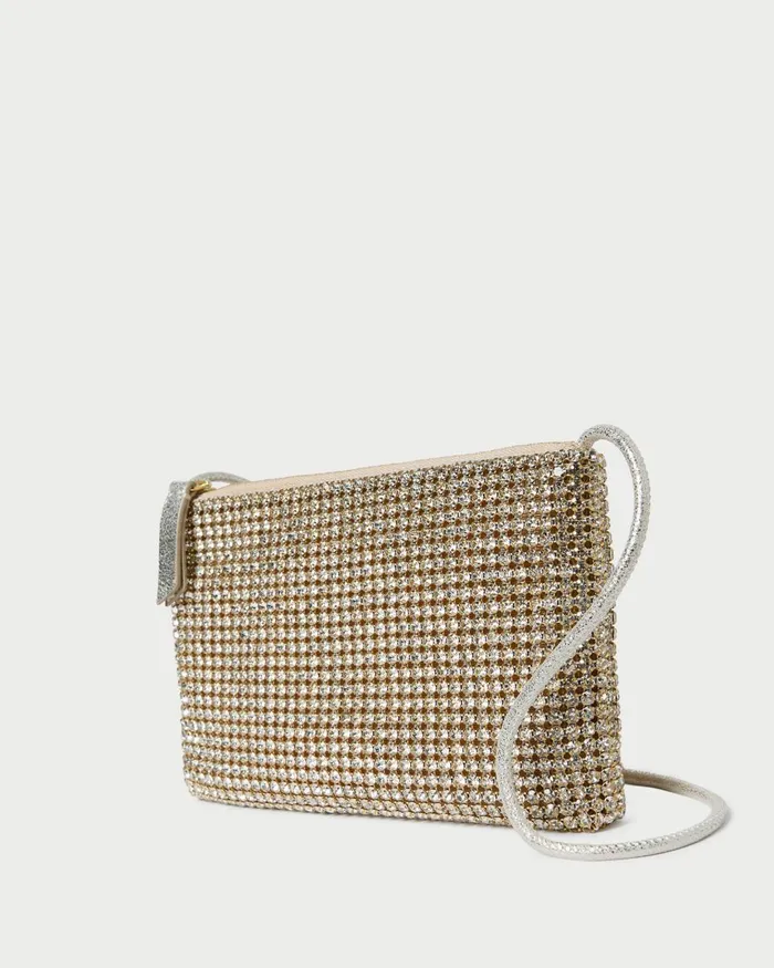 Women Crossbodies Loeffler Randall Yasmine Gold Diamant Crossbody
