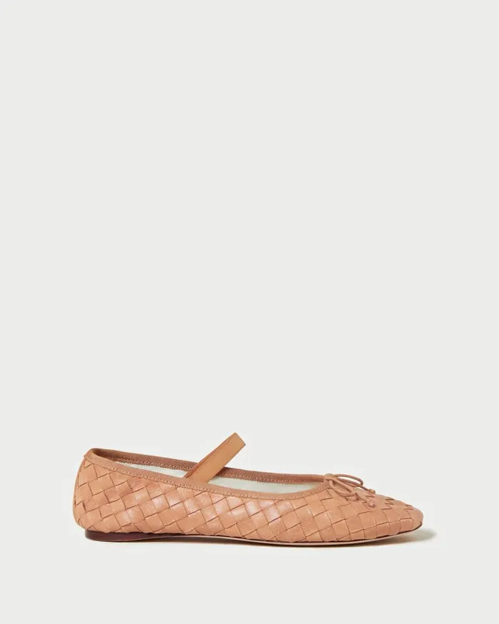 Women Flats and Loafers Loeffler Randall Leonie Honey Ballet Flat L Flats L Footwear Women Flats and Loafers Loeffler Randall Leonie Honey Ballet Flat L Flats L Footwear