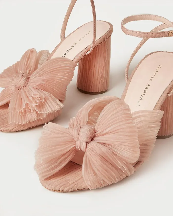 Women Heeled Sandals Loeffler Randall Camellia Beauty Bow Heel