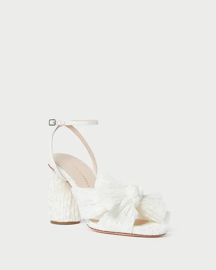 Women Heeled Sandals Loeffler Randall Camellia White Lace Bow Heel L Heeled Sandals L Footwear Women Heeled Sandals Loeffler Randall Camellia White Lace Bow Heel L Heeled Sandals L Footwear