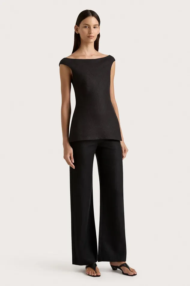 Women Ilride Pant Black Faithfull The Brand Pants Women Ilride Pant Black Faithfull The Brand Pants