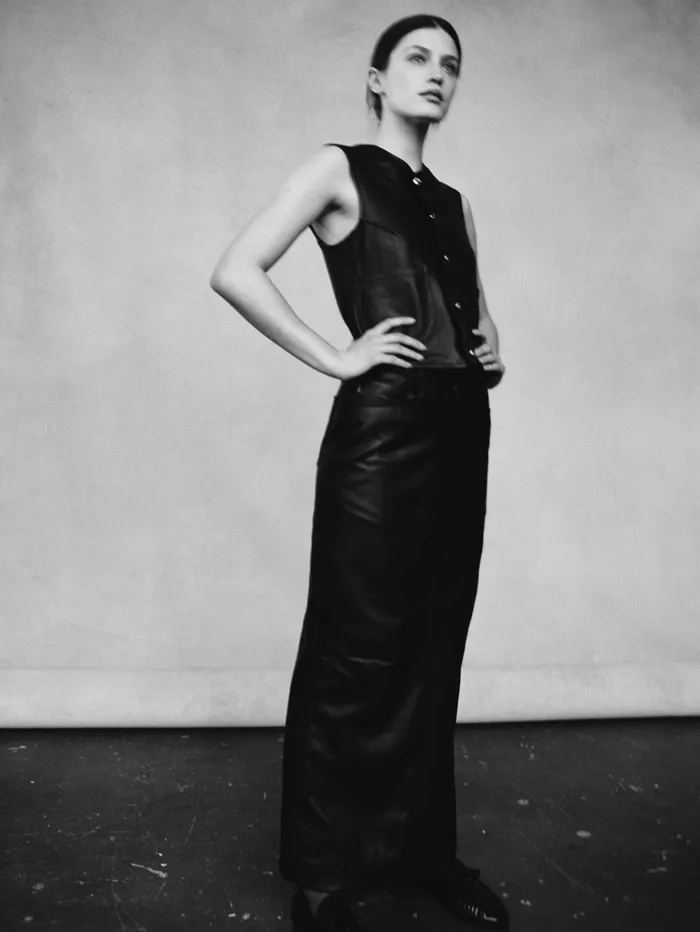 Women Leather Vest DL1961 ReadyToWear