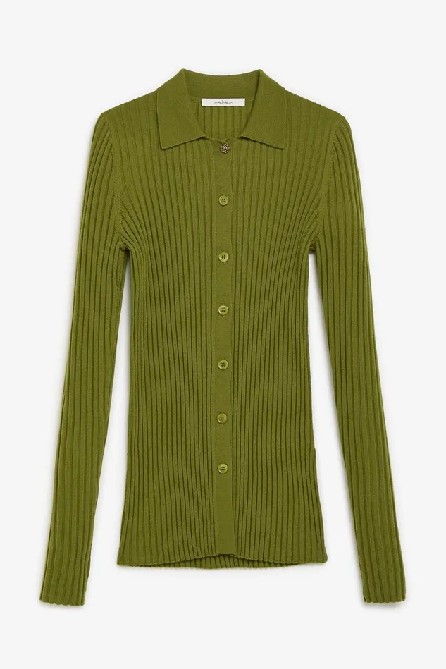Women Malparmi Knitwear Colours Of The World Cardigan Green