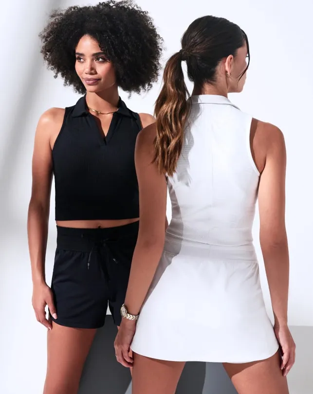 Women MOVEKNIT TIE SHORT Black TravisMathew Shorts