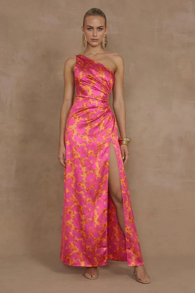 Women Race Day Dresses Runaway The Label BARZILIO DRESS Sasha Orange