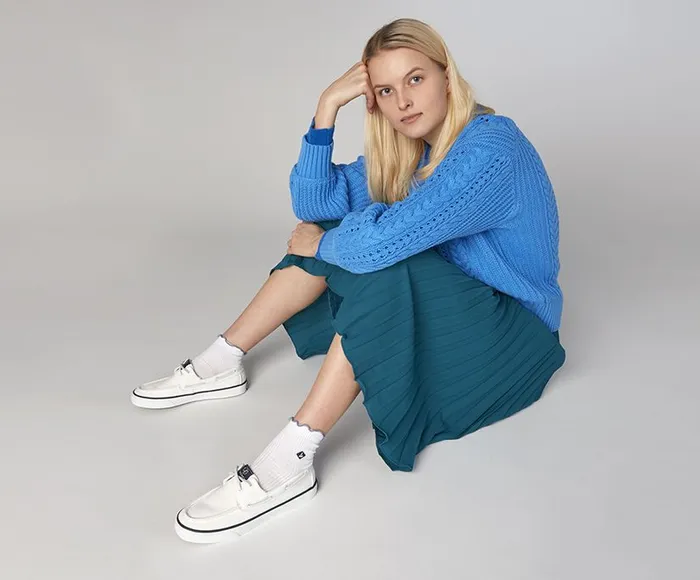 Women SeaCycled Bahama 20 Sneaker White Sperry Sneakers Women SeaCycled Bahama 20 Sneaker White Sperry Sneakers