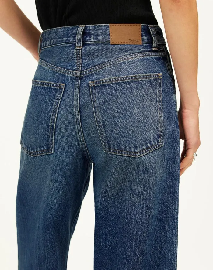 Women SuperwideLeg Jeans Concho Wash Madewell Jeans