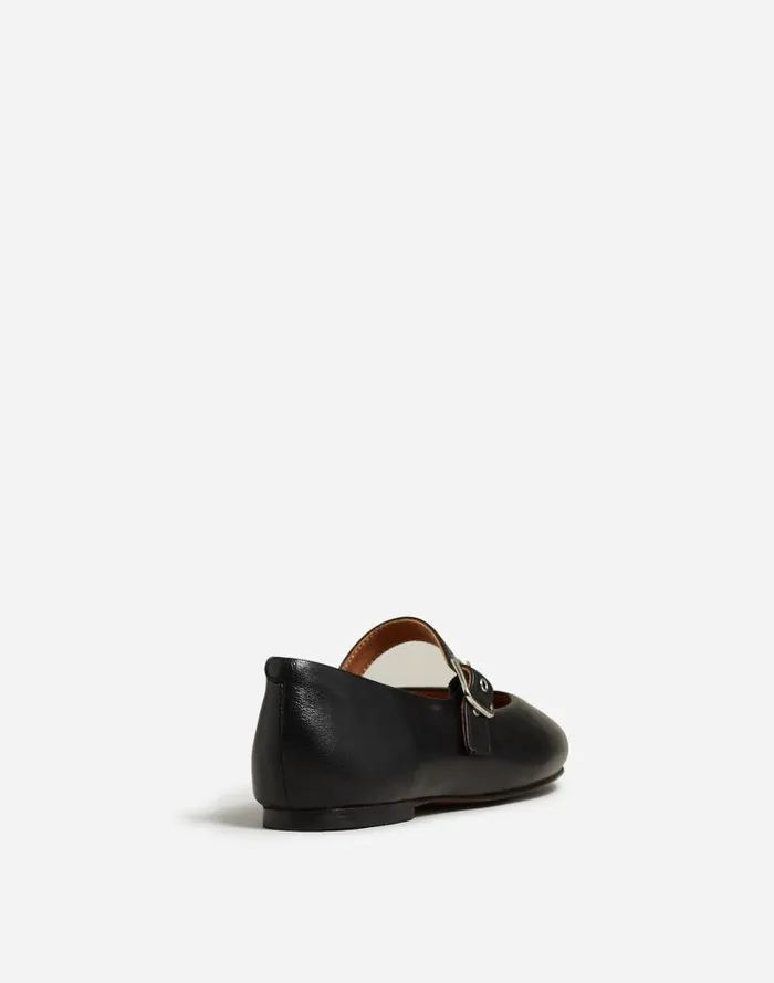 Women The Remy Mary Jane Flat True Black Madewell Flats and Loafers