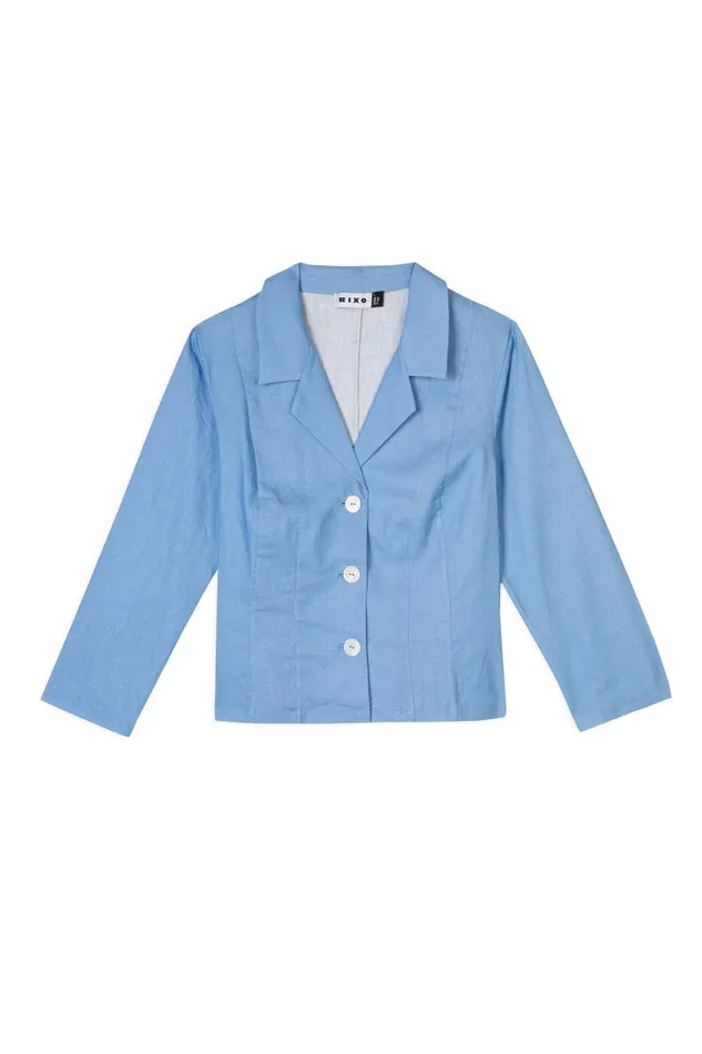 Women Tops RIXO Maisie Blue Women Tops RIXO Maisie Blue