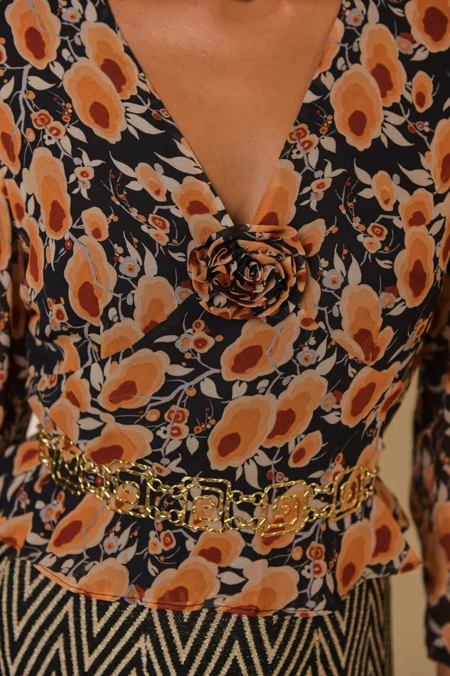 Women Tops RIXO Monterey Sienna Starlet Floral Women Tops RIXO Monterey Sienna Starlet Floral