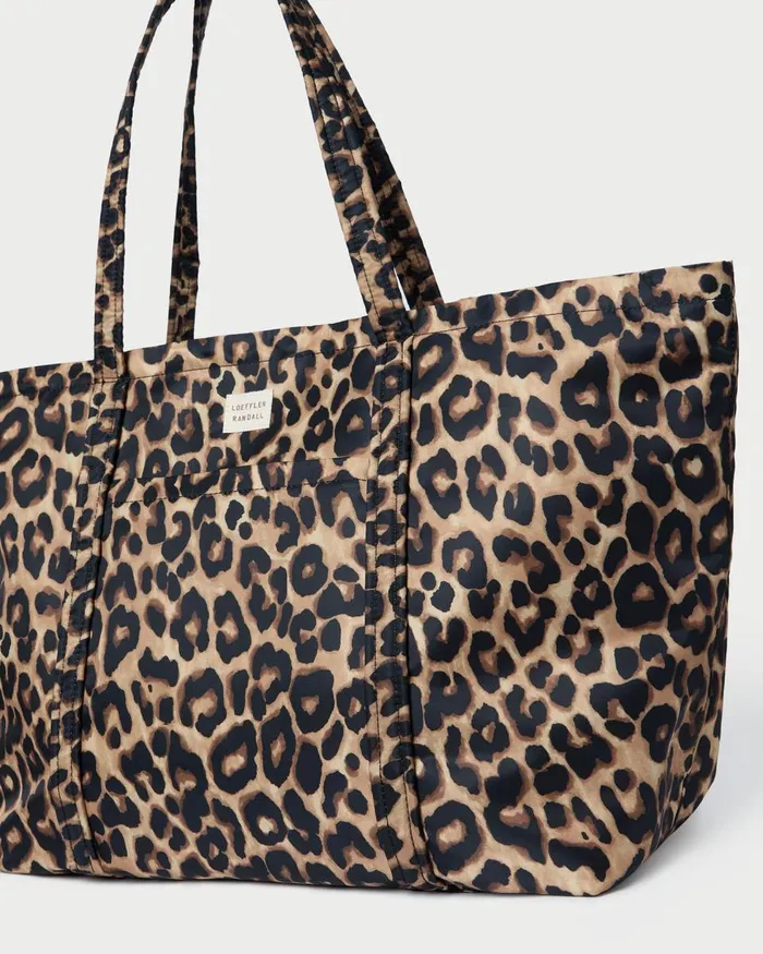 Women Totes Loeffler Randall Dina Leopard Travel Tote