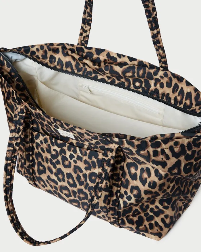 Women Totes Loeffler Randall Dina Leopard Travel Tote